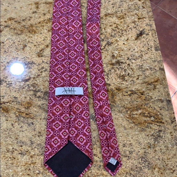 XMI PLATINUM GEOMETRIC NECKTIE - Picture 4 of 5
